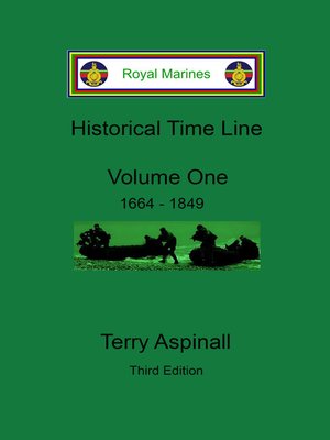 cover image of Royal Marines Historical Time Line, Volume One..